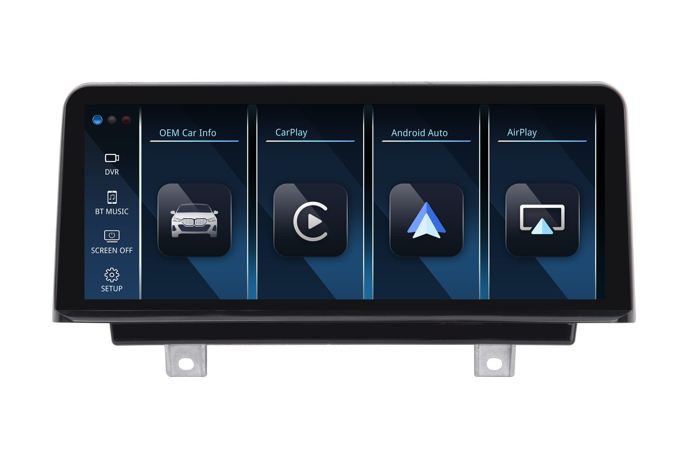 A 10.25-inch screen upgrade for a premium car running CarPlay