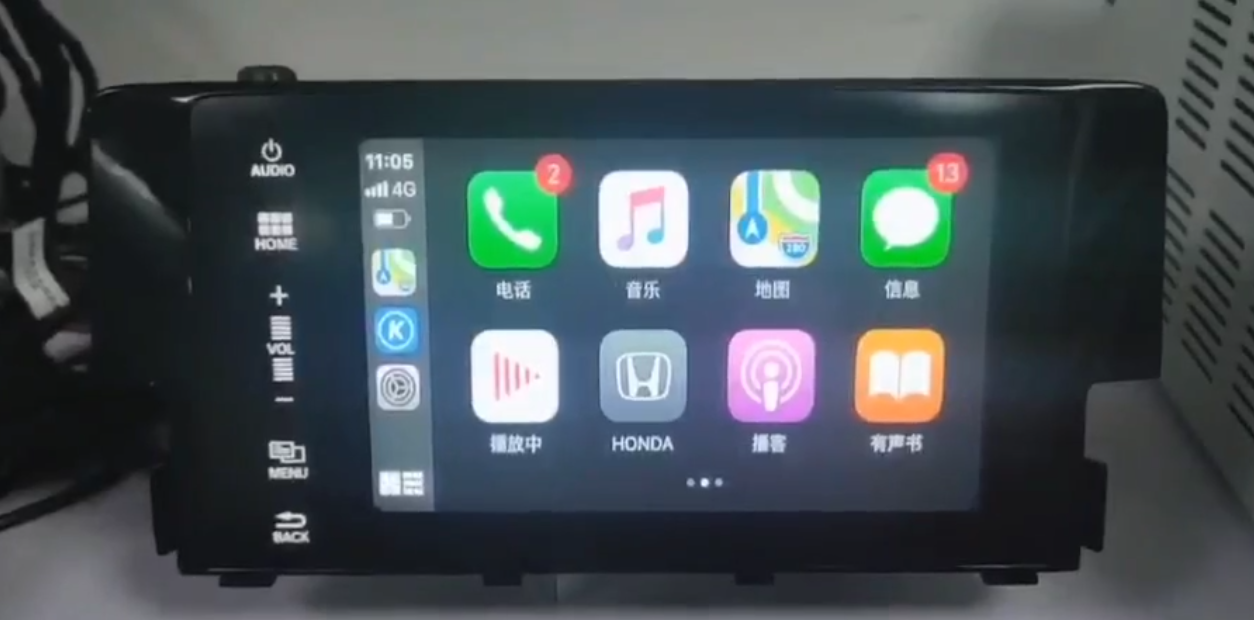 Honda wireless CarPlay installed