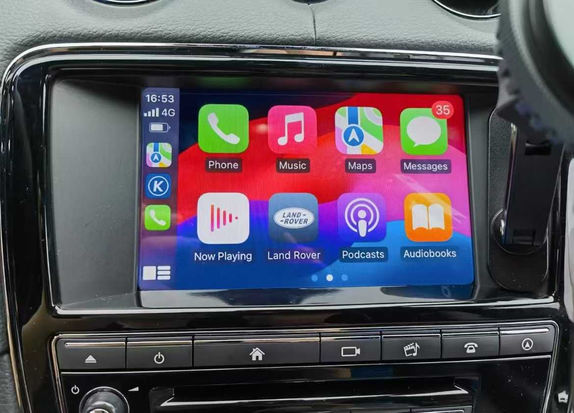 CarPlay interface for Land Rover & Jaguar 2012-2015 (no OE nav)
